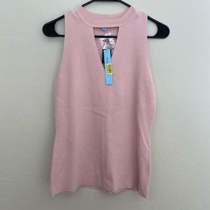 Antonio Melani Knit Cutout Top